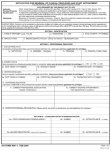 DA Form 4691-1 - Page 1