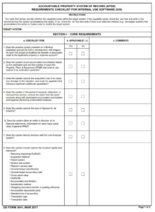 DD Form 3041 - Page 1