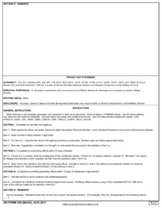 DD Form 368 - Page 2