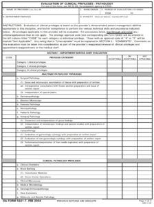 DA Form 5441-7 - Page 1