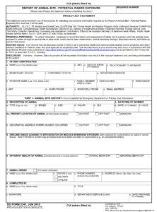 DD Form 2341