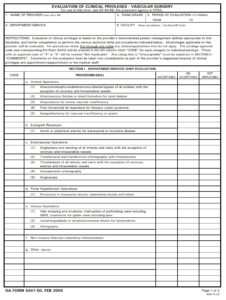 DA Form 5441-50 - Page 1