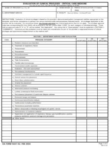 DA Form 5441-52 - Page 1