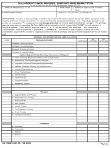DA Form 5441-58 - Page 1