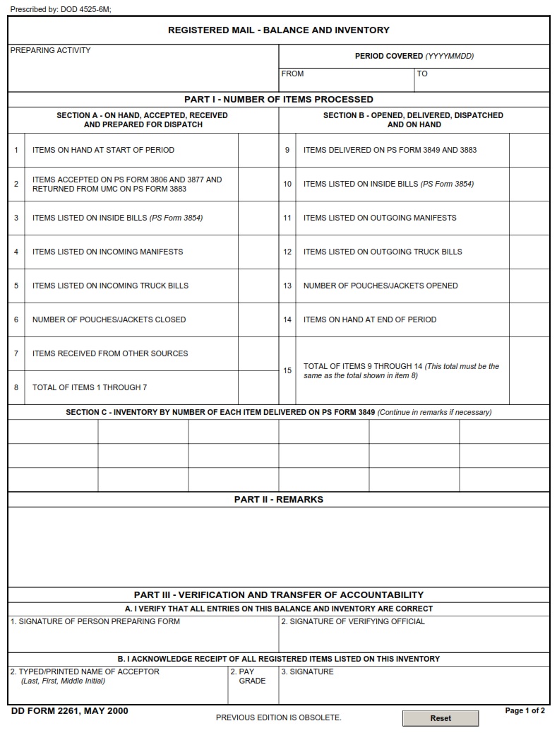 DD Form Free Online Forms