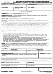 DD Form 2842