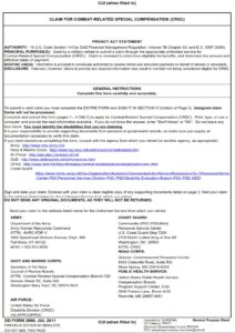DD Form 2860 - Page 1