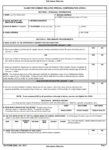 DD Form 2860 - Page 2