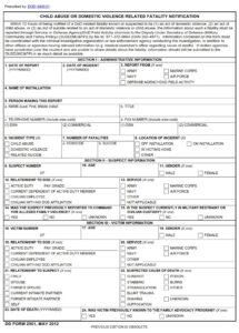 DD Form 2901