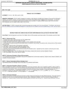 DD Form 2906D - Page 1