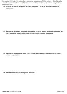DD Form 2930A - Page 2