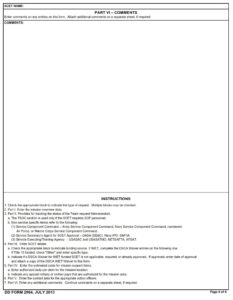 DD Form 2964 - Page 4